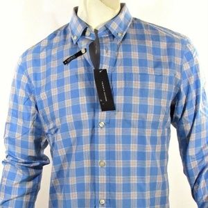Tommy Hilfiger men's long sleeve plaid shirt